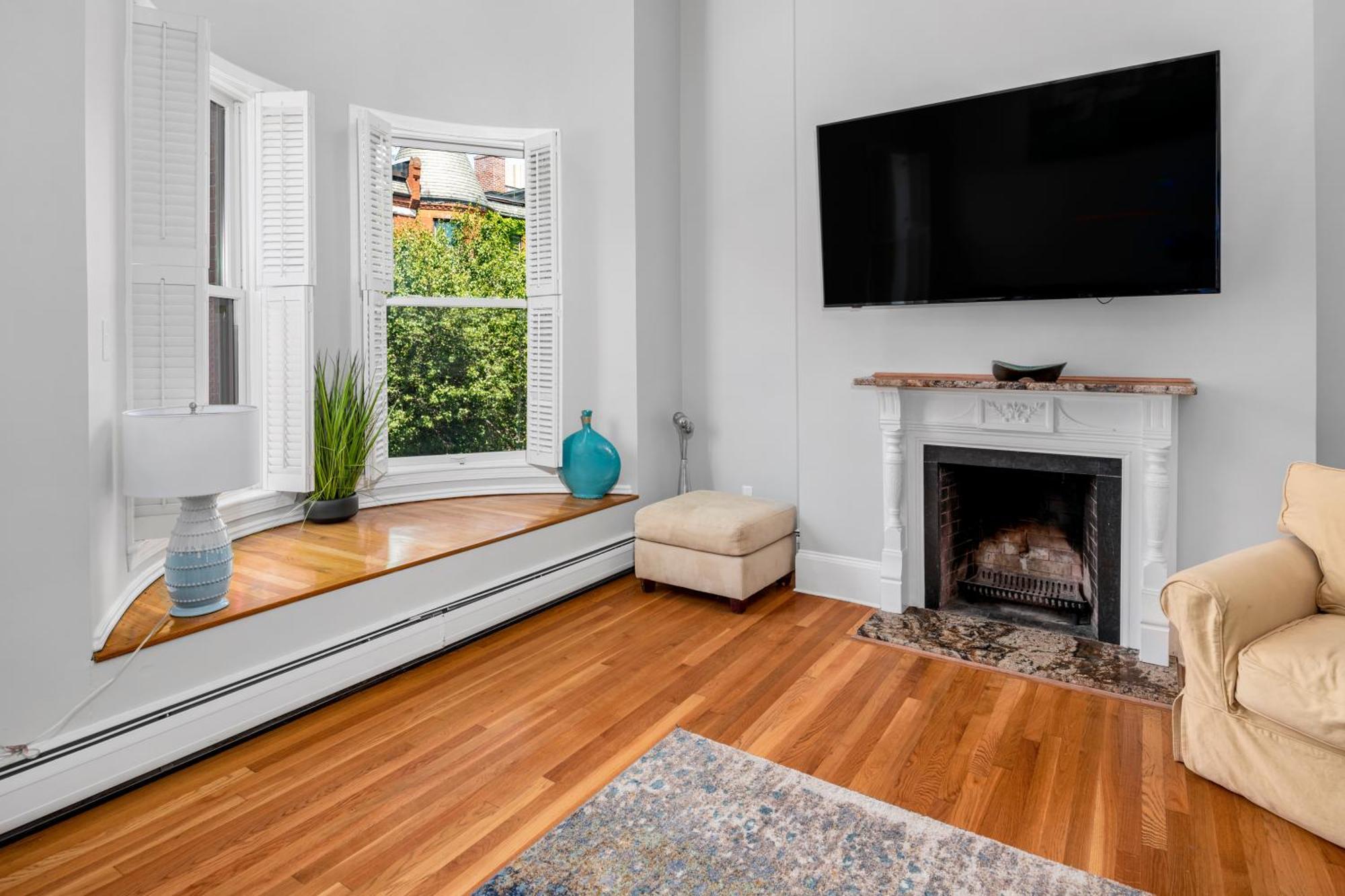 Ferienwohnung Brownstone Townhouse In Fenway Boston Exterior foto