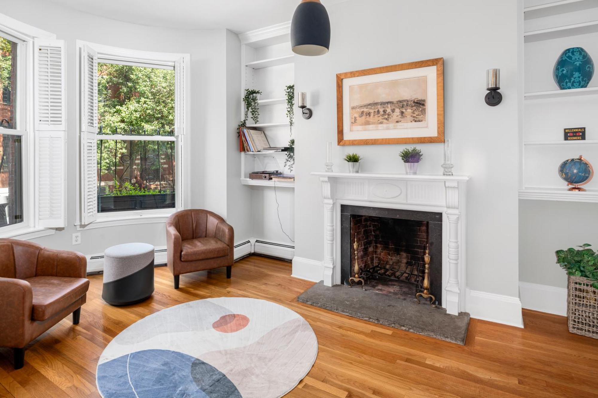 Ferienwohnung Brownstone Townhouse In Fenway Boston Exterior foto